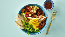 Mexi bowl med kylling og quinoa