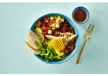 Mexi bowl med kylling og quinoa