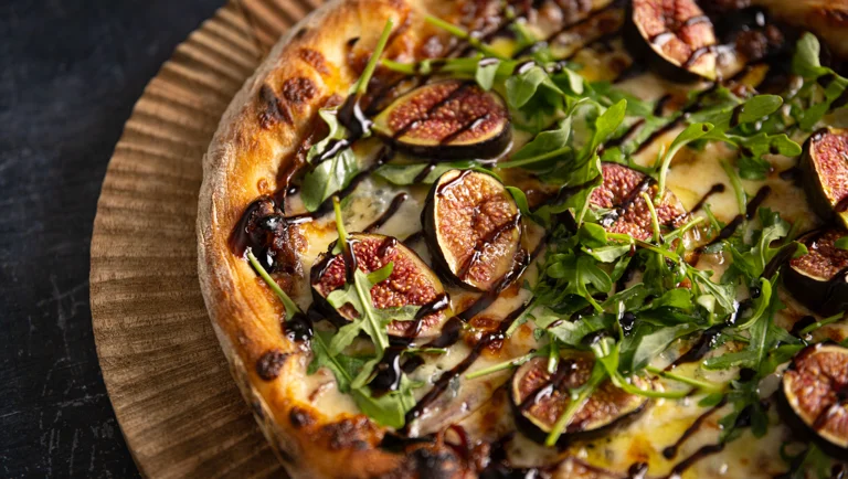 Fig, Caramelised Onion & Gorgonzola Pizza