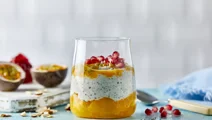 Laktosefri chialamande med mandler og frugt