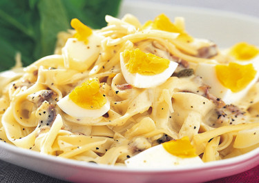 Ceasarkryddad äggpasta