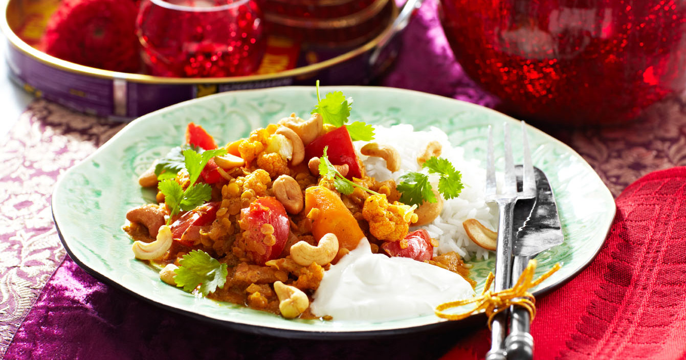 Vegetarisk linsegryde