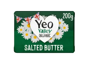 Yeo Valley Organic 1.5% Salted Butter 200g