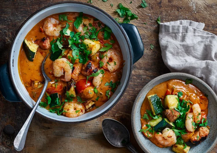 Gumbo Räkor Gumbo - Recept | Arla