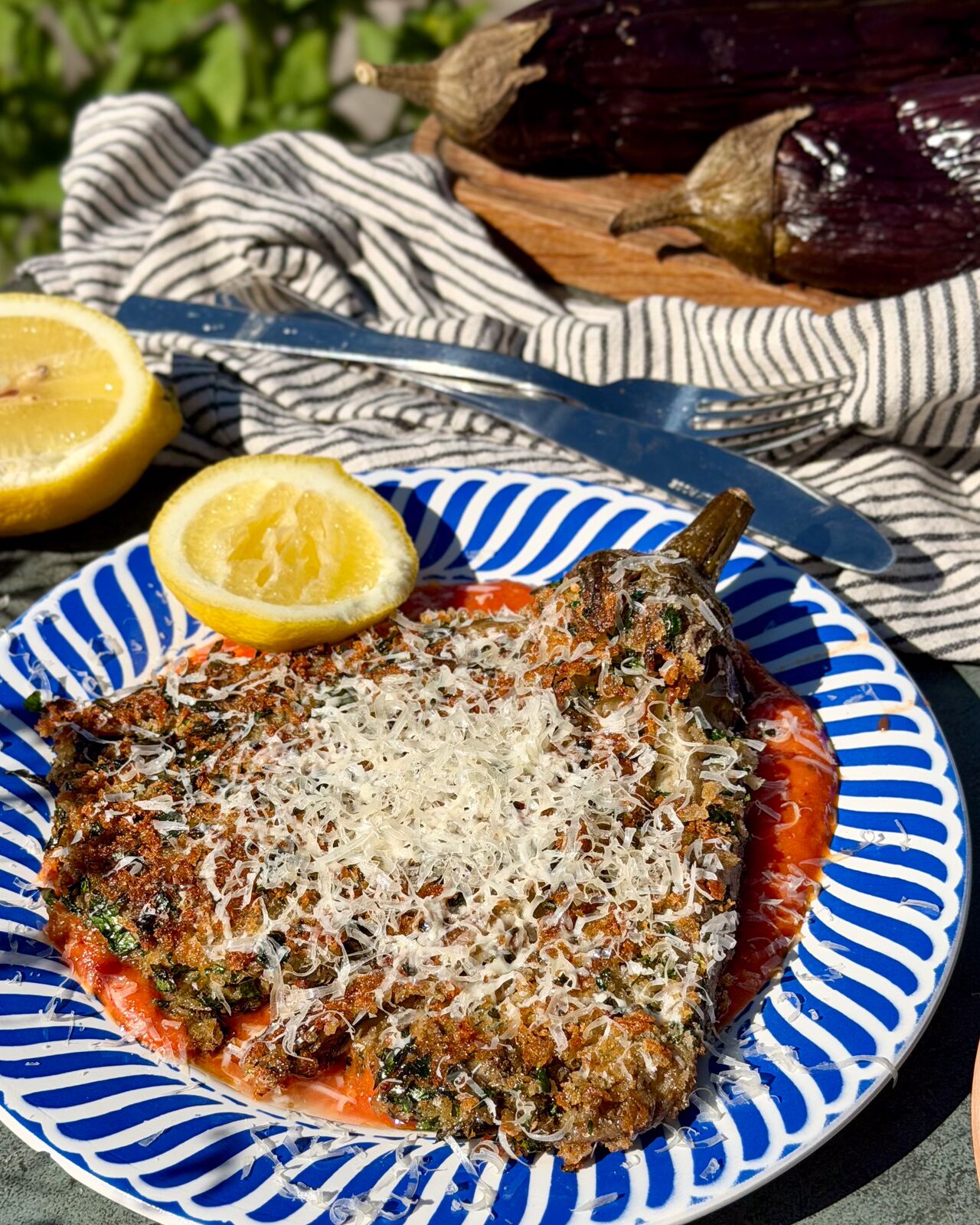 Aubergine schnitzel