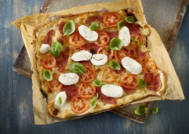 Sourdough pizza