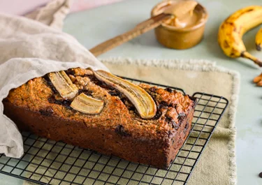 Eiwitrijk bananenbrood