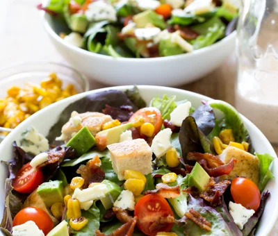 Grilled chicken cobb salad
