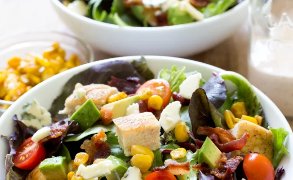 Grilled chicken cobb salad