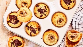 Suklaa-banaanimuffinssit