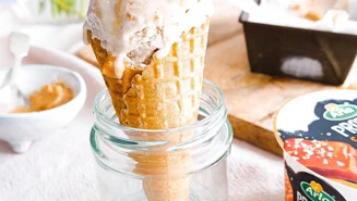Salted Caramel & Banana Nut Ice Cream