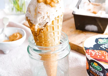 Salted Caramel & Banana Nut Ice Cream