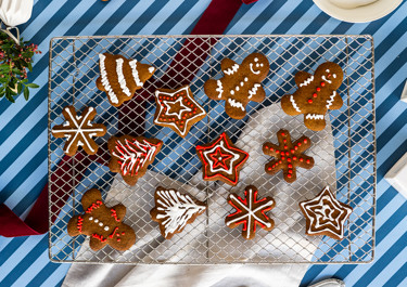 Μπισκότα gingerbread (χριστουγεννιάτικα μπισκότα με μπαχαρικά)