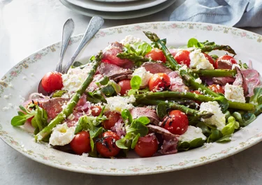 Grillad biffsallad
