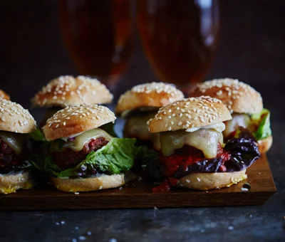 Fleischbällchen-Miniburger