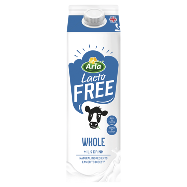 Arla LactoFREE Whole Milk Drink 1L