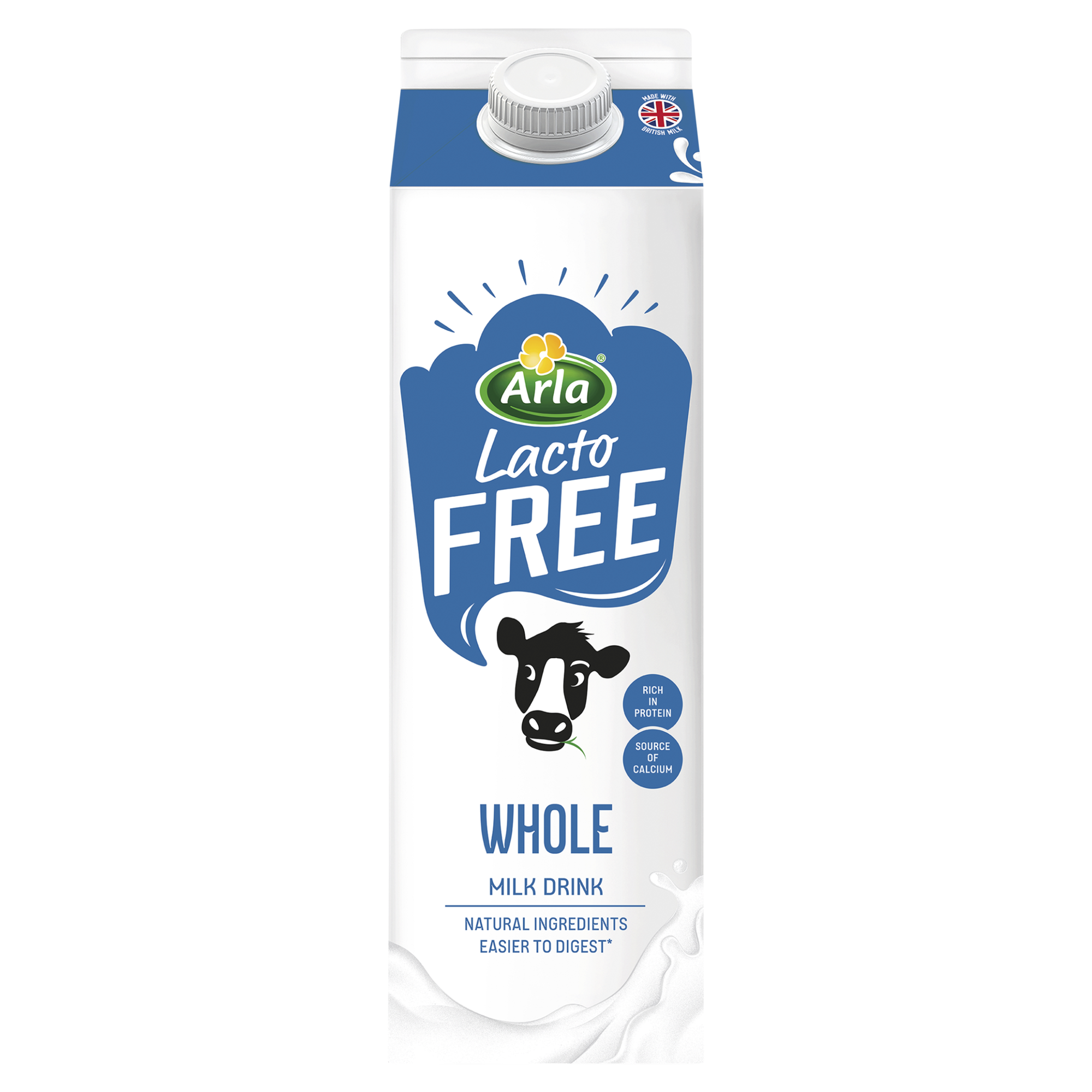 Arla LactoFREE Whole Milk Drink 1L