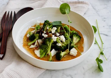Chickpea flour flatbread
