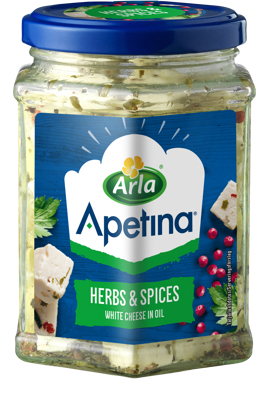 Arla® Queso blanco Arla Apetina dados en aceite