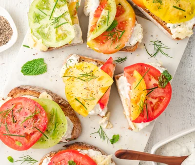 Summer Tomato Sandwich with Dill Havarti