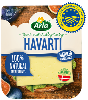 Arla® Queso en lonchas Havarti madurado