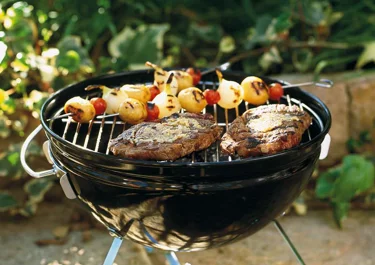 Grillat kött med chiliglaze