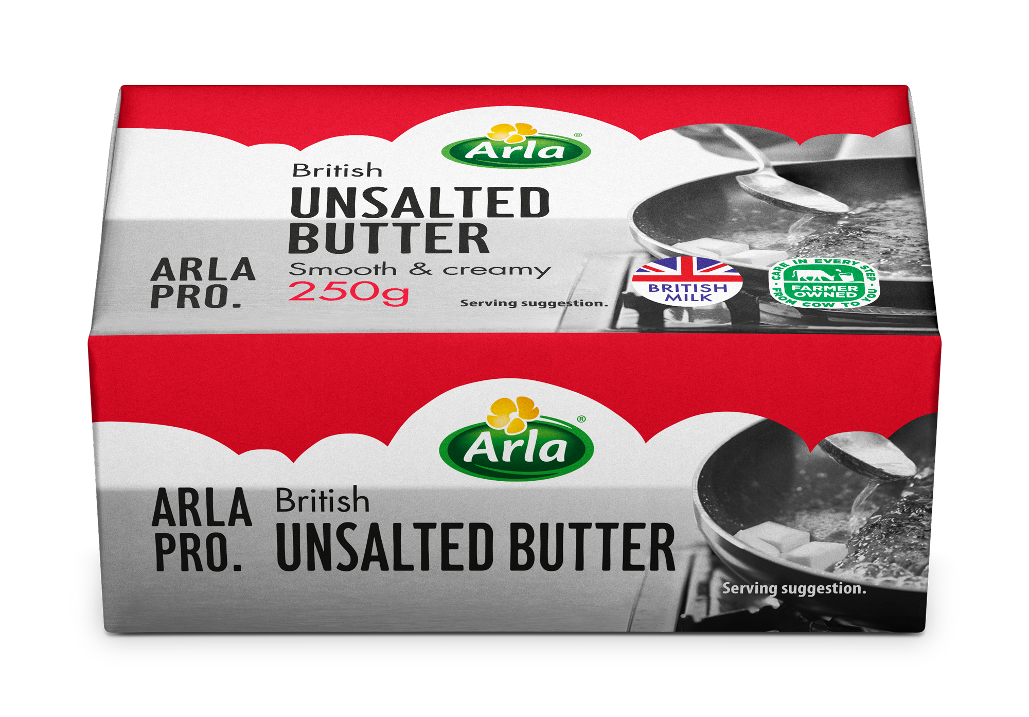 Arla Pro British Unsalted Butter 250g