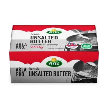 Arla Pro British Unsalted Butter 250g