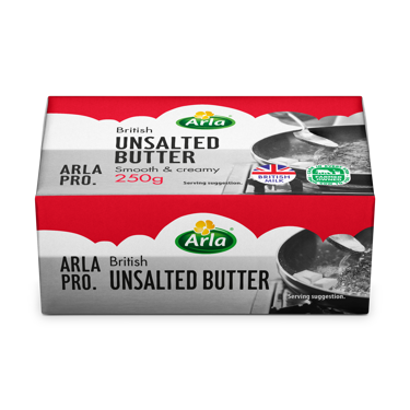 Arla Pro British Unsalted Butter 250g