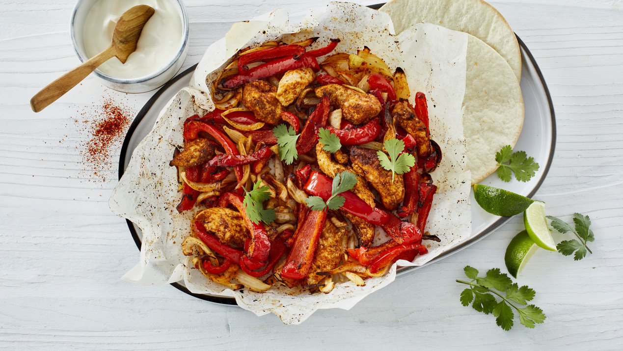 فاهيتا الدجاج في المقلاة الهوائية