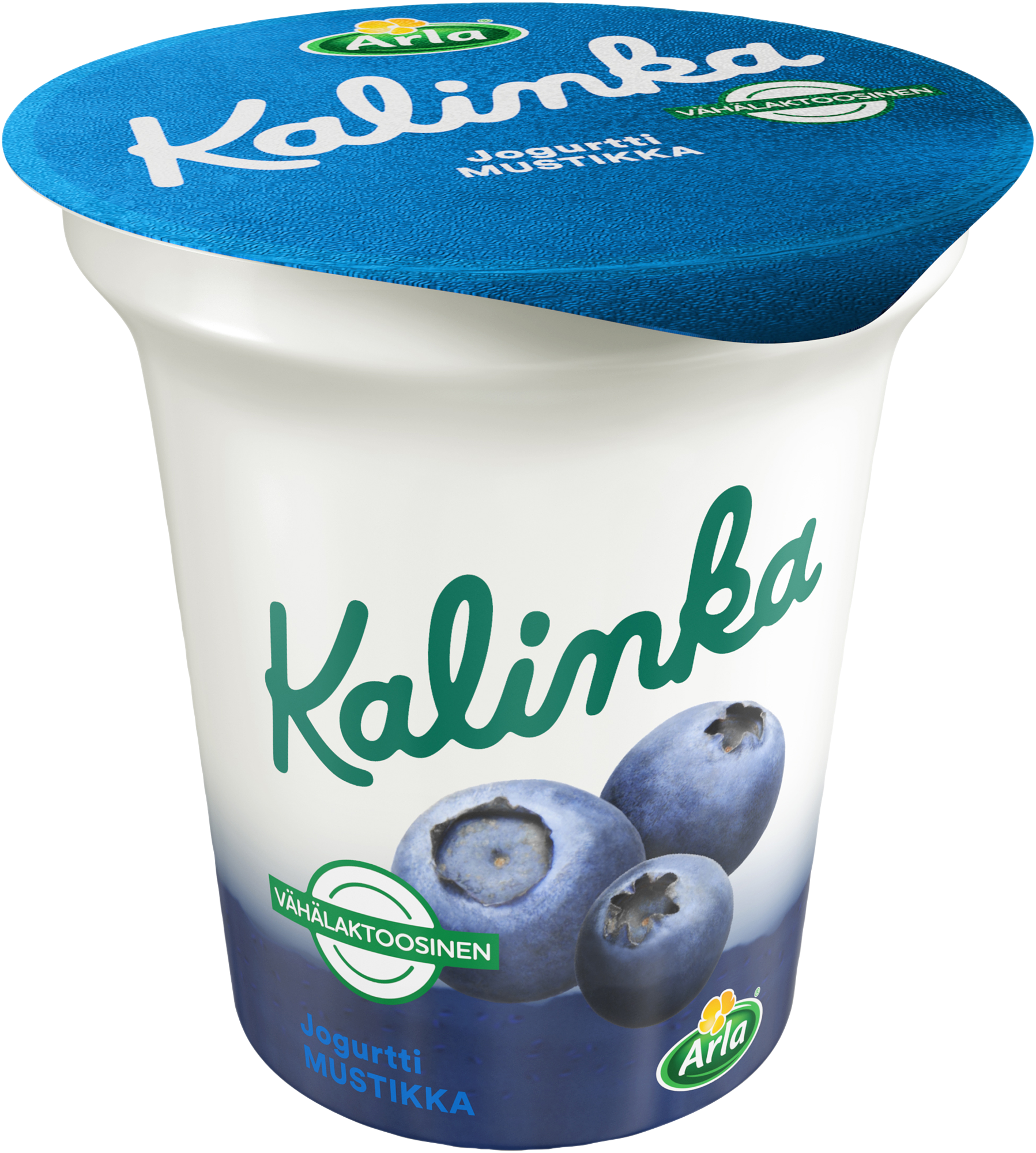 Arla Kalinka mustikkakerros-jogurtti 150g vähälaktoosinen