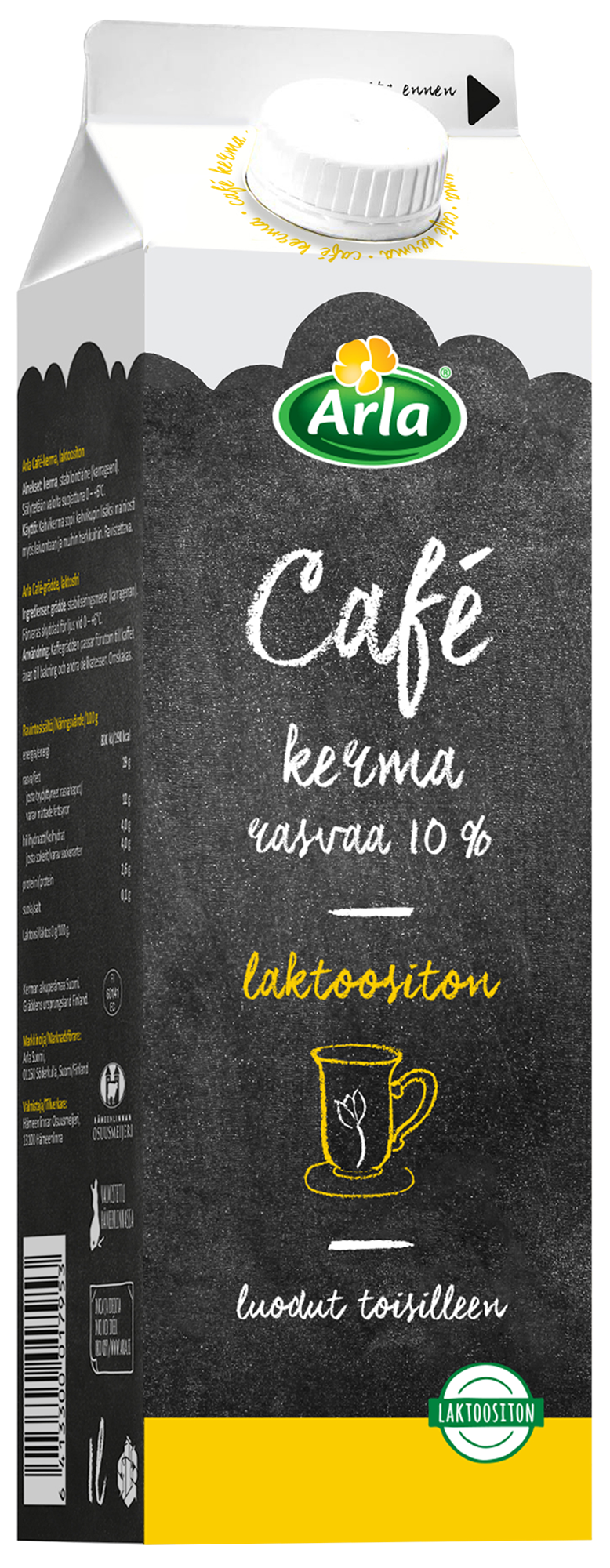 Arla Café kerma laktoositon 1L