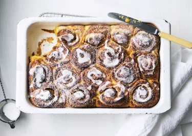 Sticky buns med saffran