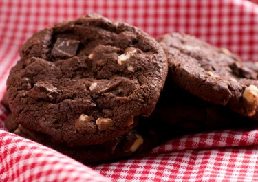 Triple Chocolate Cookies