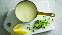 Citrongräddsås med timjan