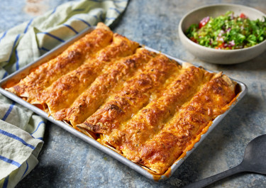 Enchiladas med kycklingfärs