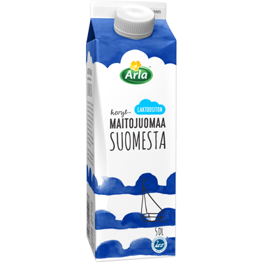 Arla Laktoositon Kevytmaitojuoma Suomi 5dl (ESL)