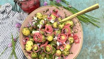 Grøn kartoffelsalat