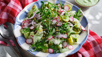 Italiensk potatissallad