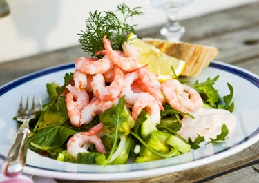 Rejesalat med Rhode island dressing
