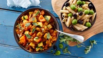 Ratatouille og pasta