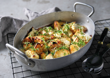 Bakad palsternacka med ost