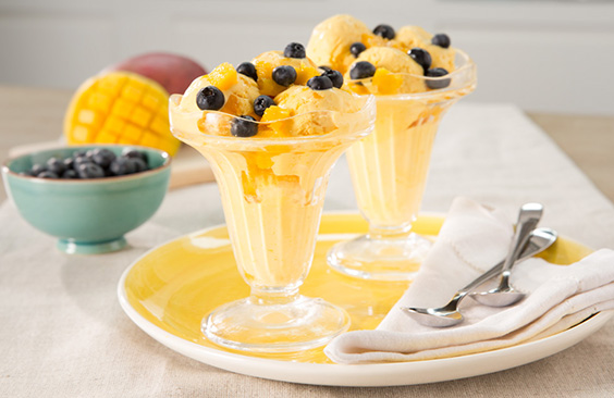 ايس كريم بالمانجو