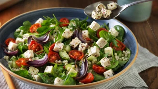 Pearl couscous salad