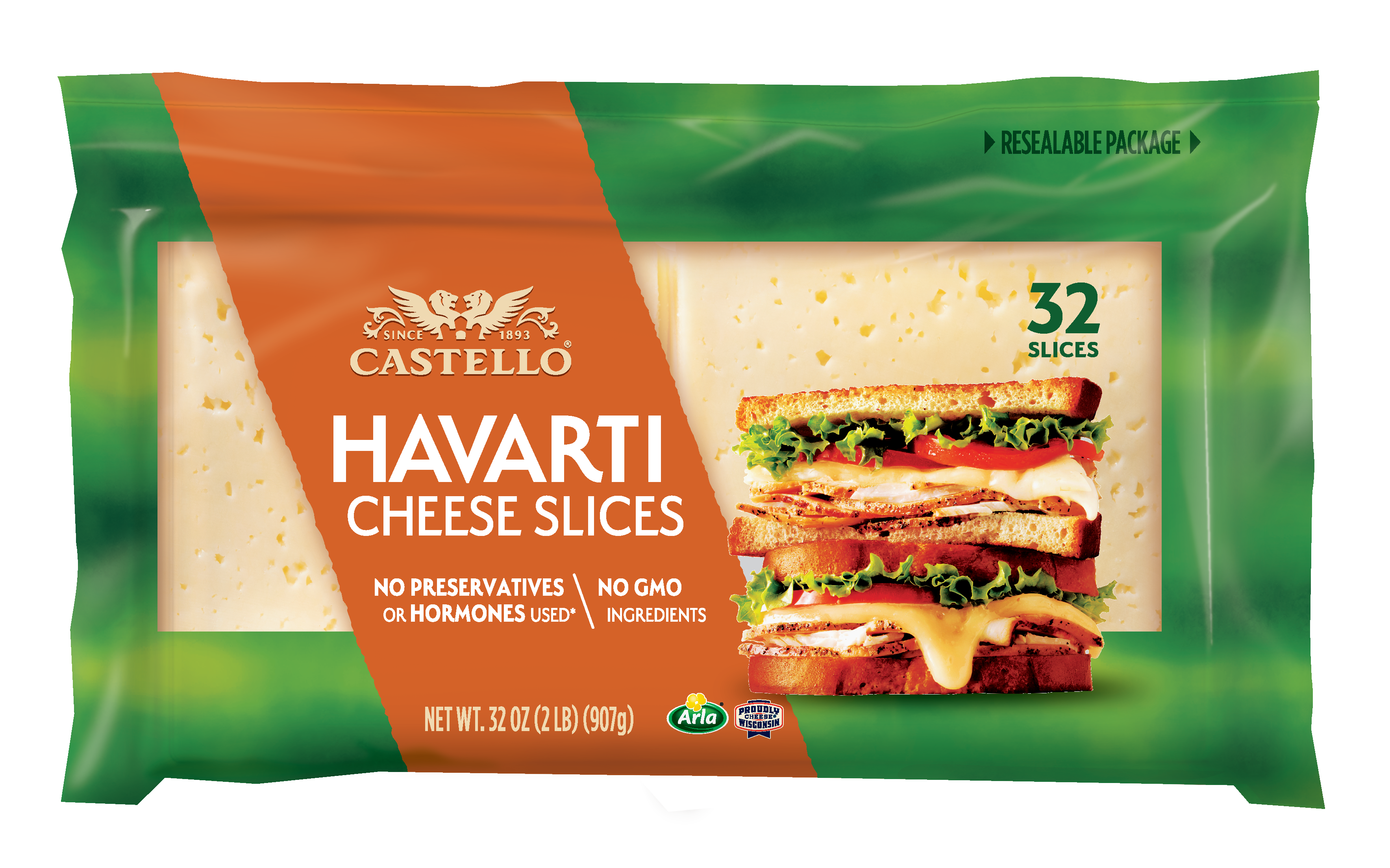 Castello® Sliced Havarti Cheese