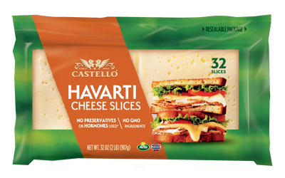 Castello® Sliced Havarti Cheese