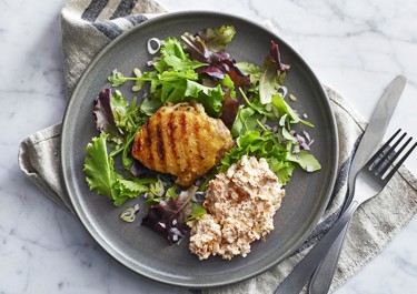 Cottage cheese med soltorkade tomater