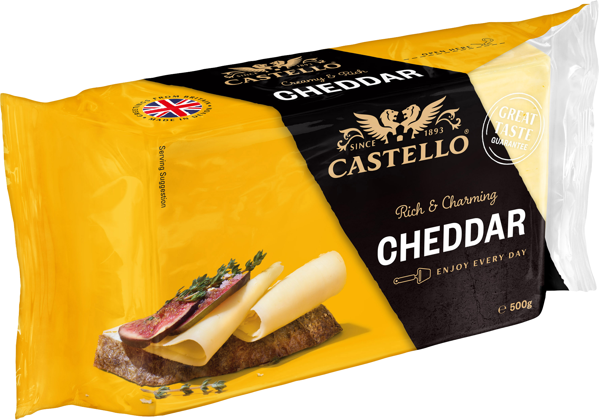 Castello® Artfully Authentic Cheddar Juusto