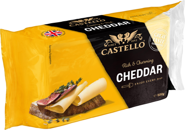 Castello® Artfully Authentic Cheddar Juusto