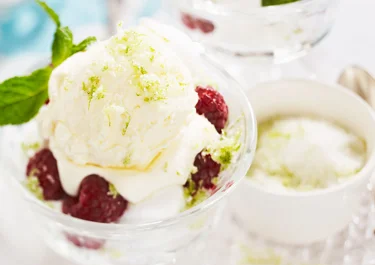 Vaniljglass med kvarg